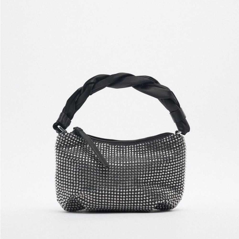 Zara Sparkly Shoulder Bag - Picture 13 of 17